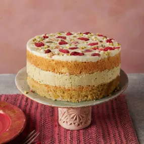 Eid Mubarak Passionfruit And Pistachio Cake