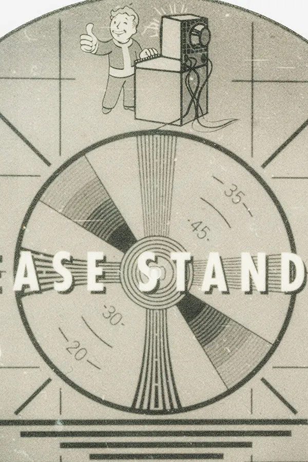 Fallout Please Stand By Record Slip Mat