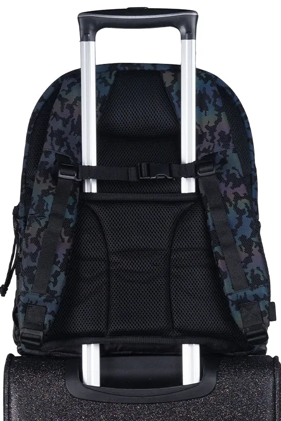 Flash Mesh in Camo Rebel Dream Bag Plus with Black Zipper