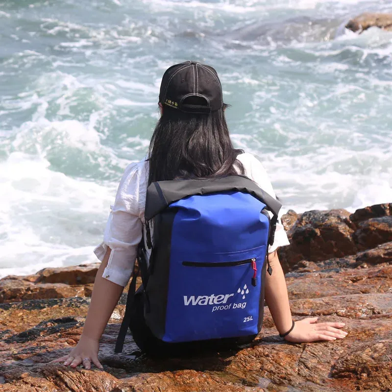 Floating Waterproof Bag 25L - Ideal for Water Sports