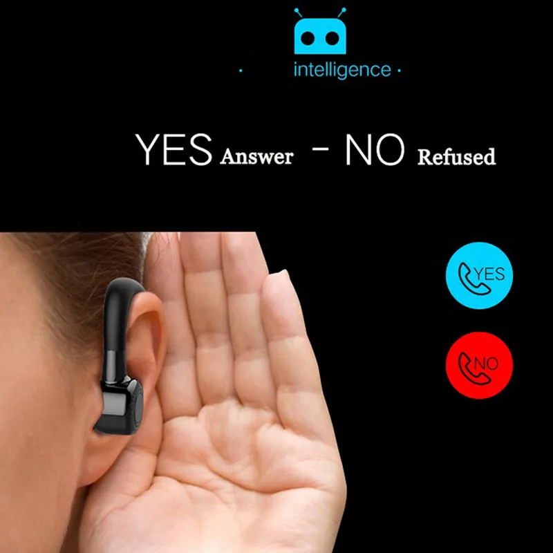 Handsfree Business V9 Bluetooth Headphone With Mic Voice Control Wireless Earphone Bluetooth Headset For Drive Noise Cancelling