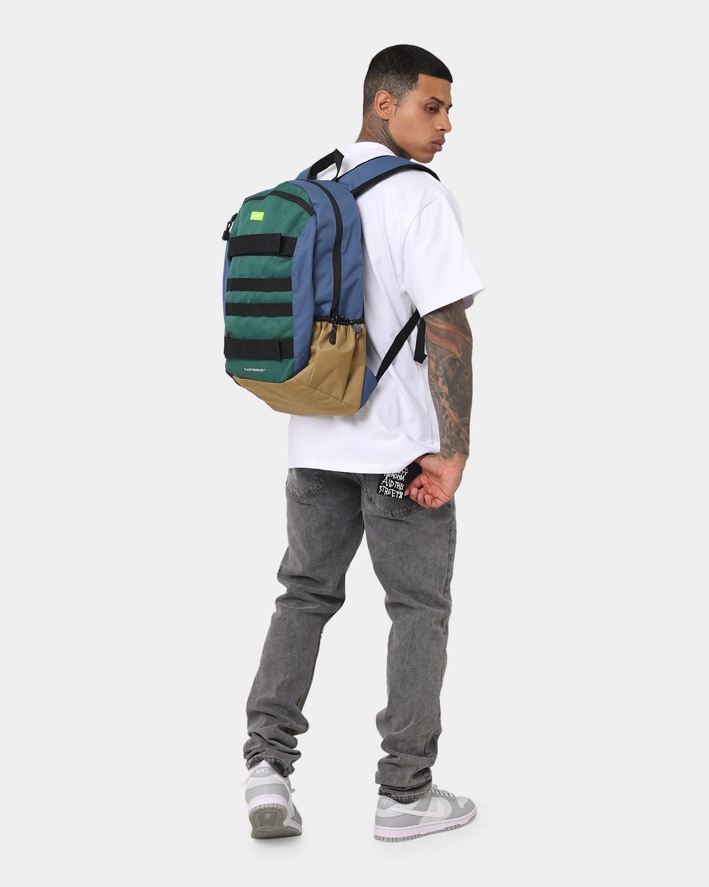 HUF Mission Backpack Blue/Green