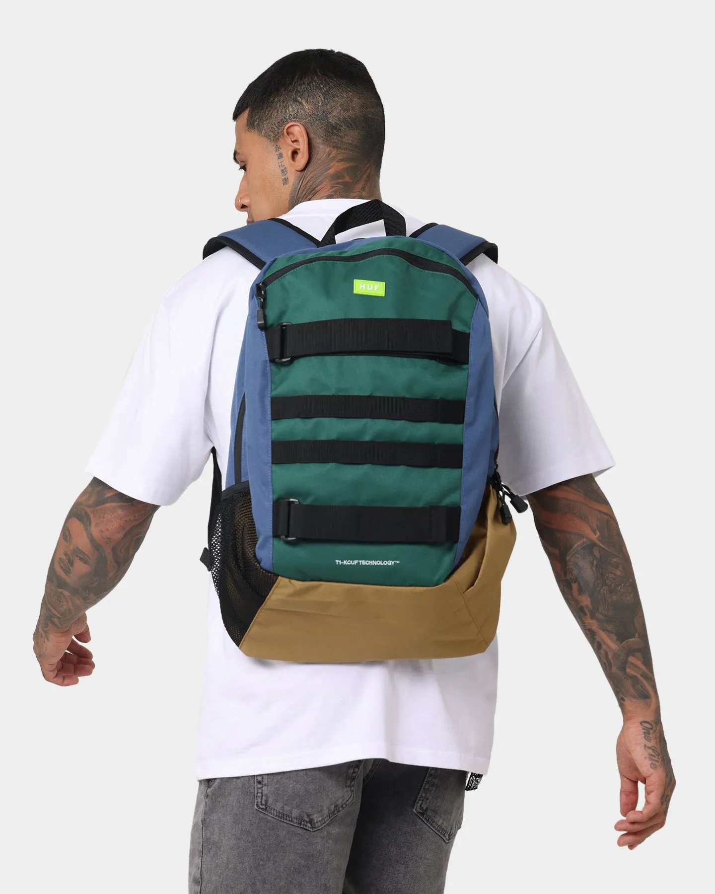 HUF Mission Backpack Blue/Green