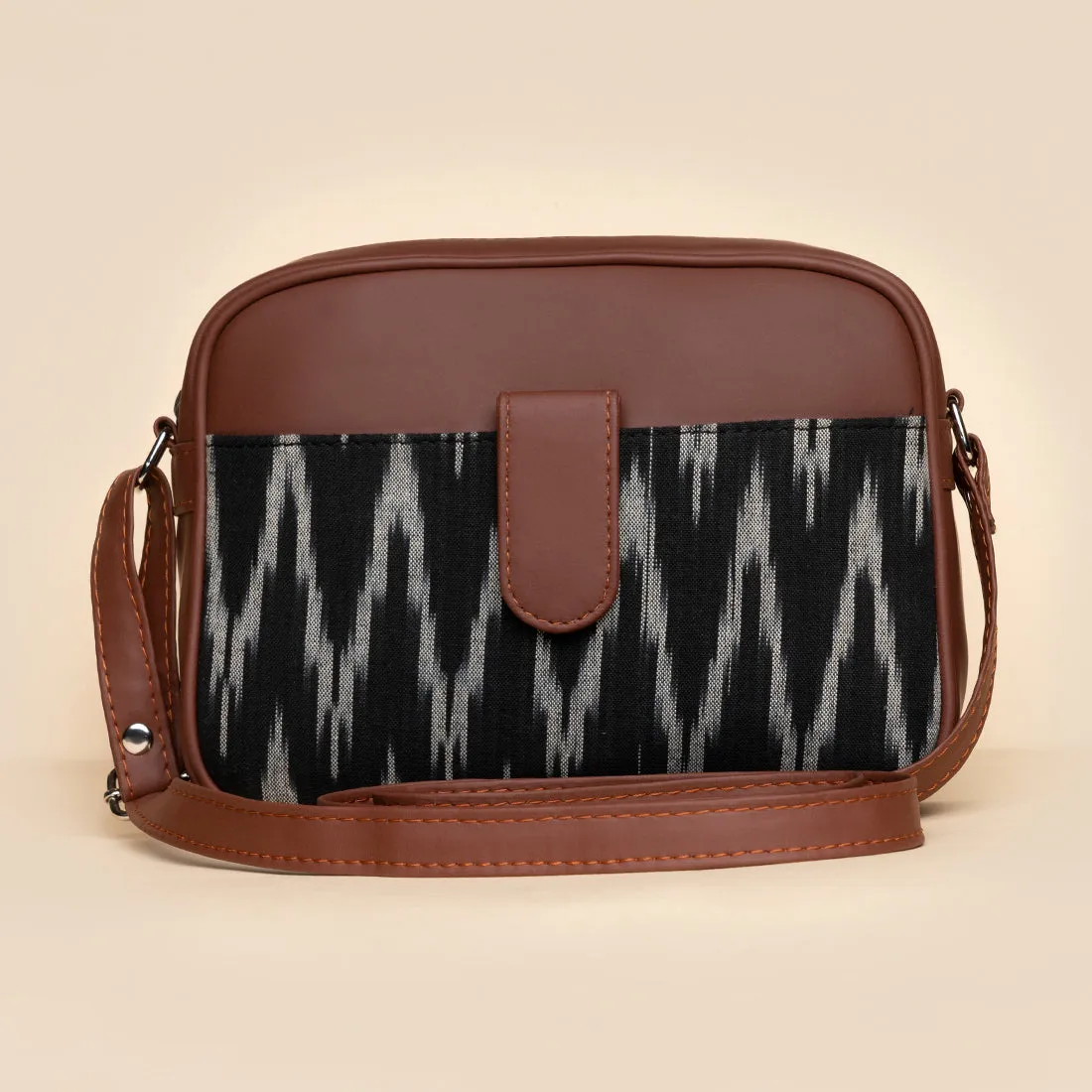 Ikat Wave Magnetic Sling Bag