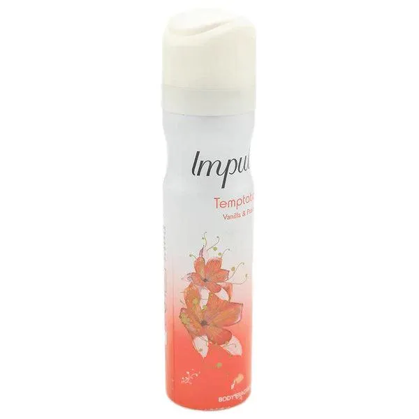 IMPULSE TEMPTATION VANILLA & PEACH 75ML