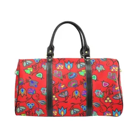 Indigenous Paisley Dahlia Waterproof Travel Bag/Small