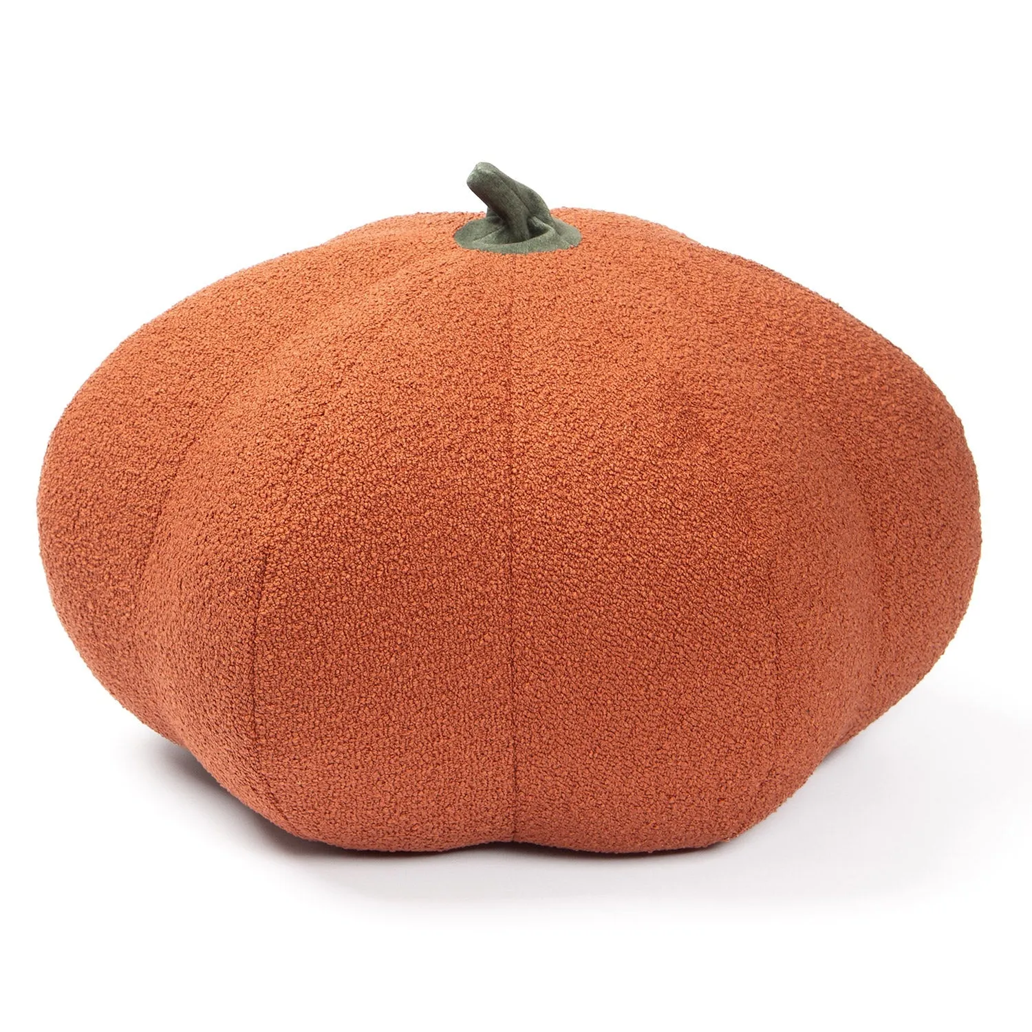 Jaxx Pumpkin Pouf - Luxurious Ottoman for Fall & Halloween Décor