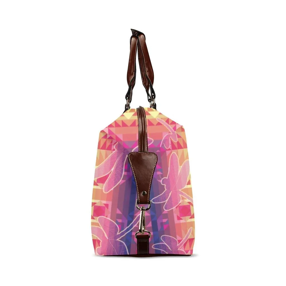 Kaleidoscope Dragonfly Classic Travel Bag