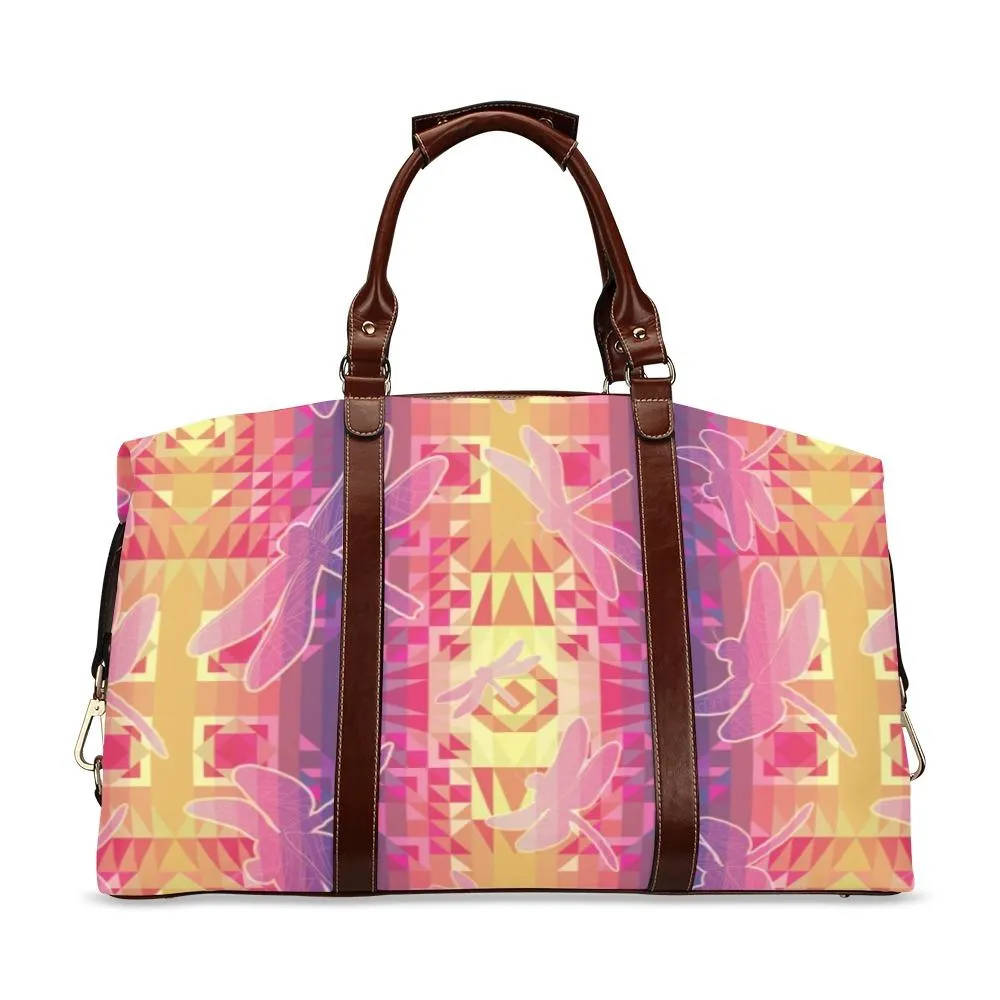 Kaleidoscope Dragonfly Classic Travel Bag