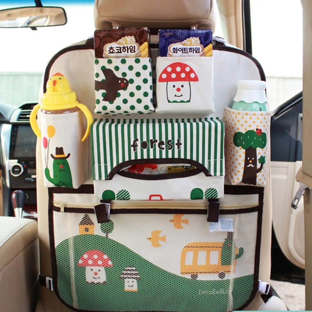 Kids Car Seat Storage Organizer