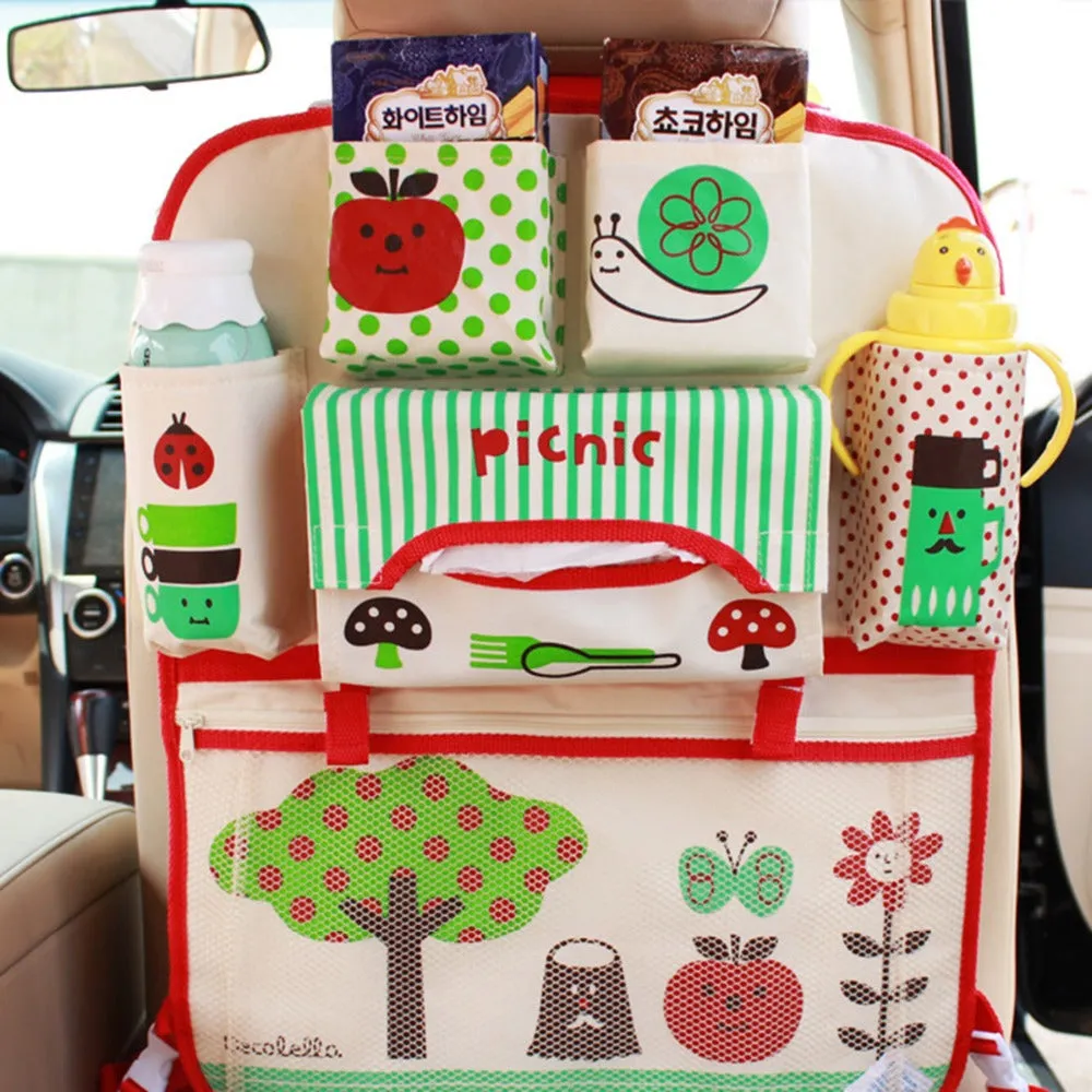 Kids Car Seat Storage Organizer