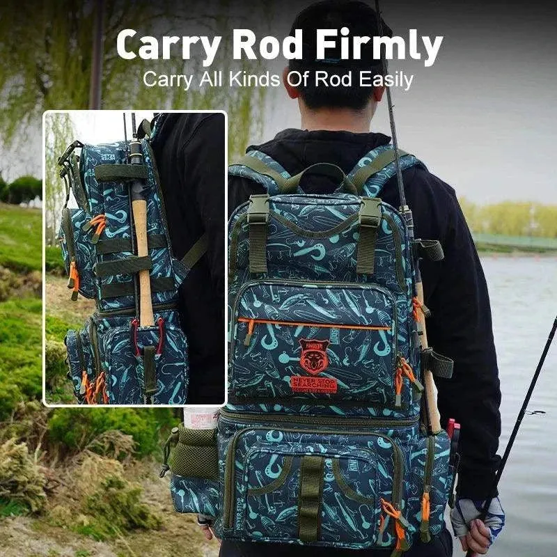 Kingdom Fishing Backpack 1000D