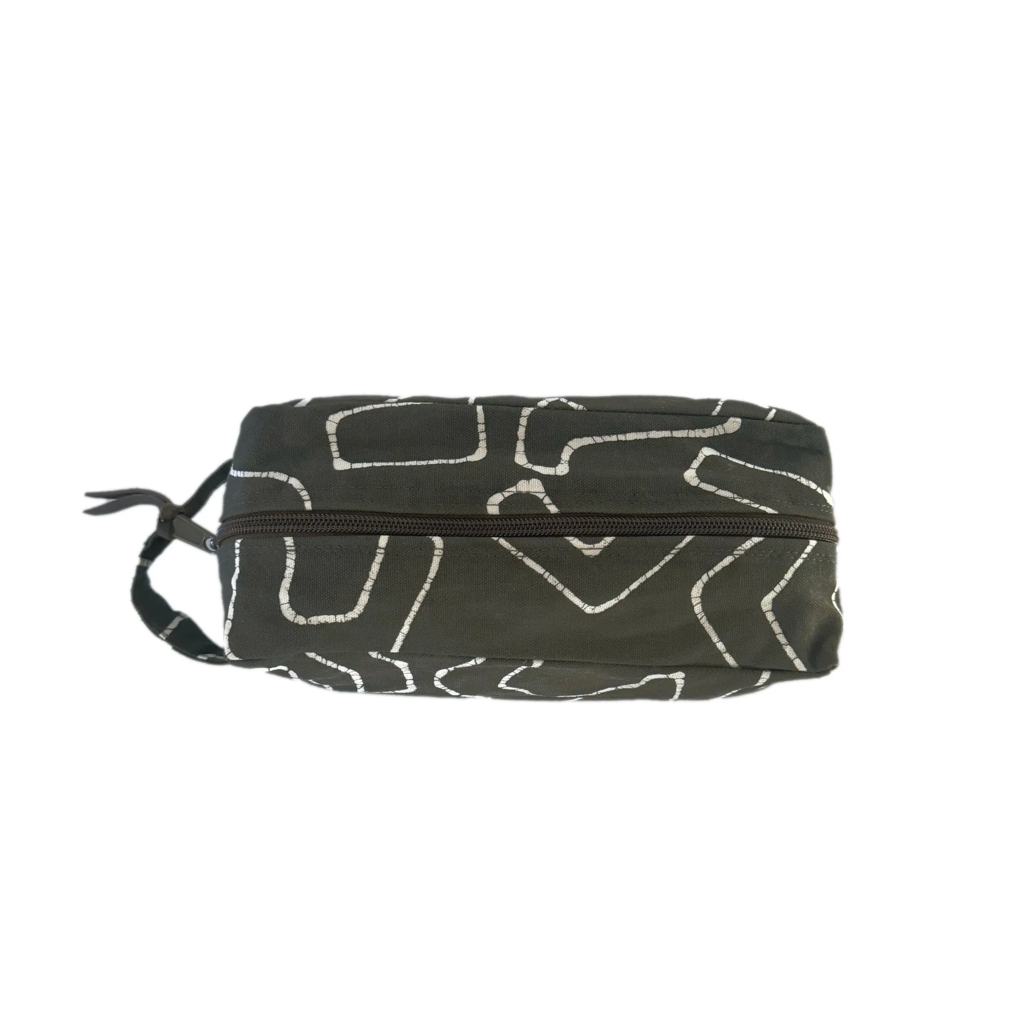 Kuba Original Charcoal Outline Travel Pouch