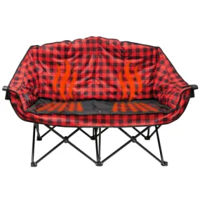 Kuma Outdoor Gear - Bear Buddy Heated Chair with Bluetooth - Red/Black