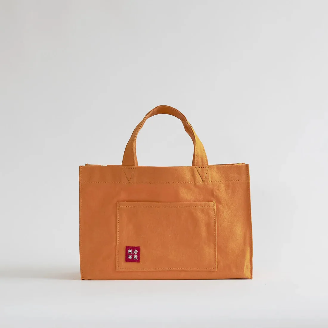 Kurashiki Hampu Canvas Tote Bag - Orange -