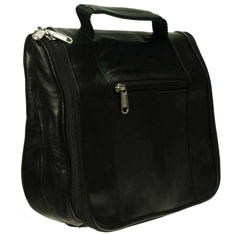 Leather Hanging Dopp Bag