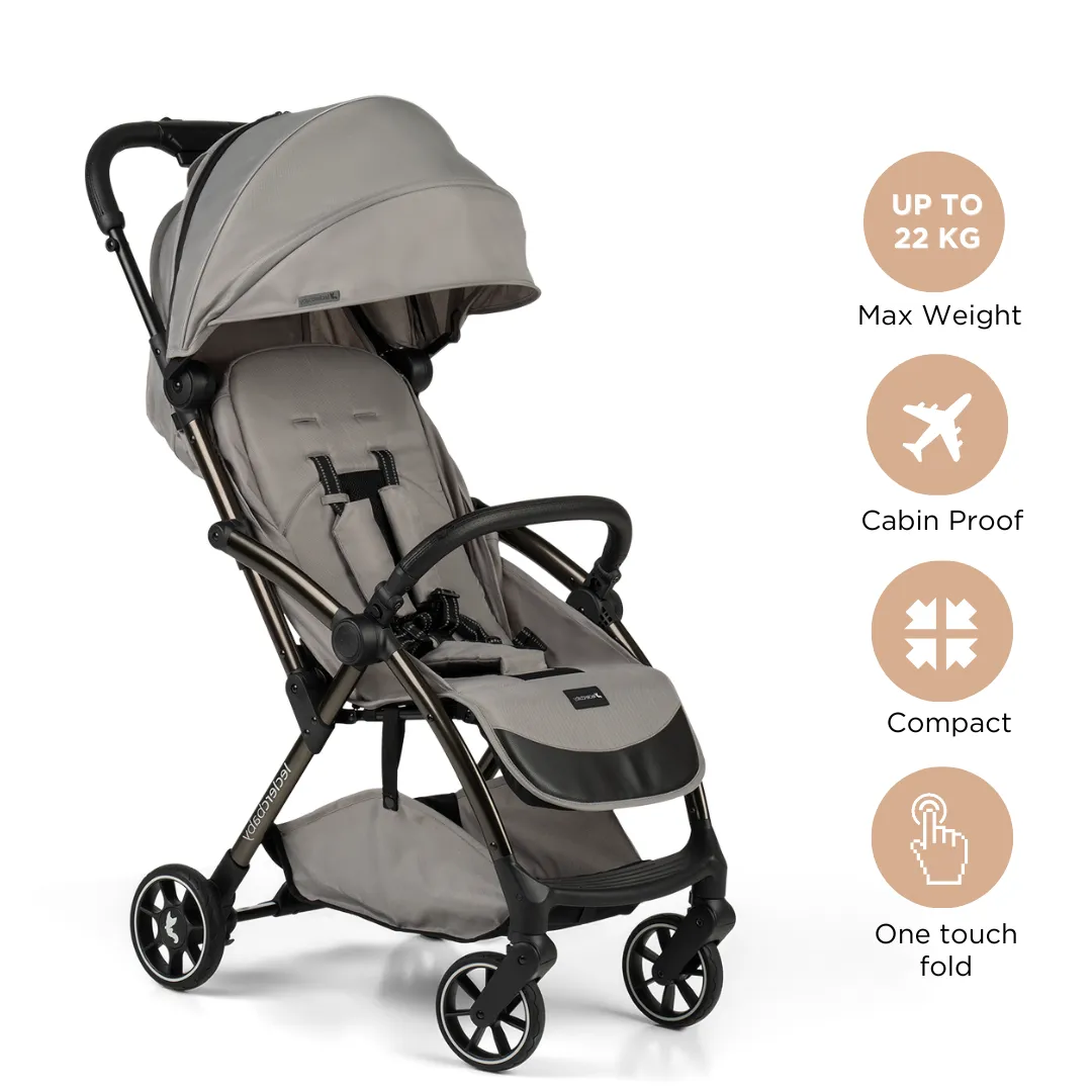 Leclercbaby Combo Influencer Air Violet Grey (Stroller   Luxury Organiser)