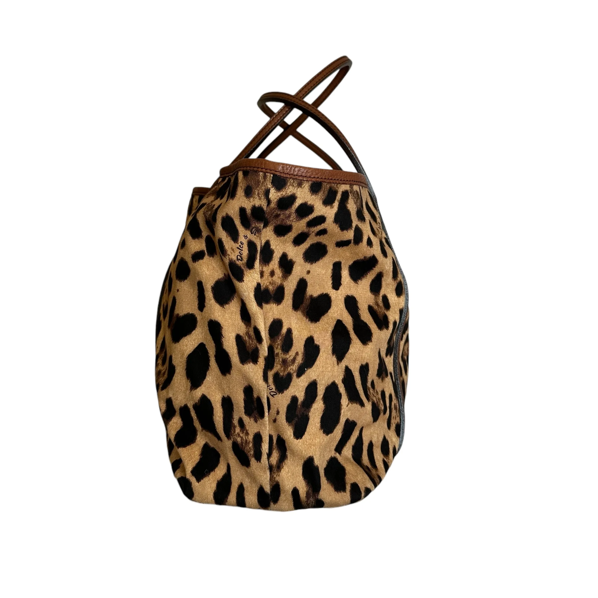 Leopard Canvas Tote