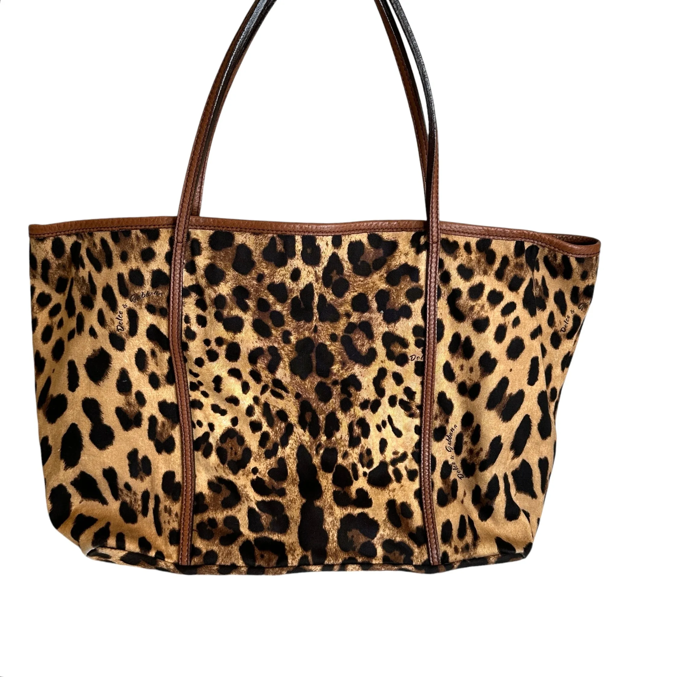 Leopard Canvas Tote