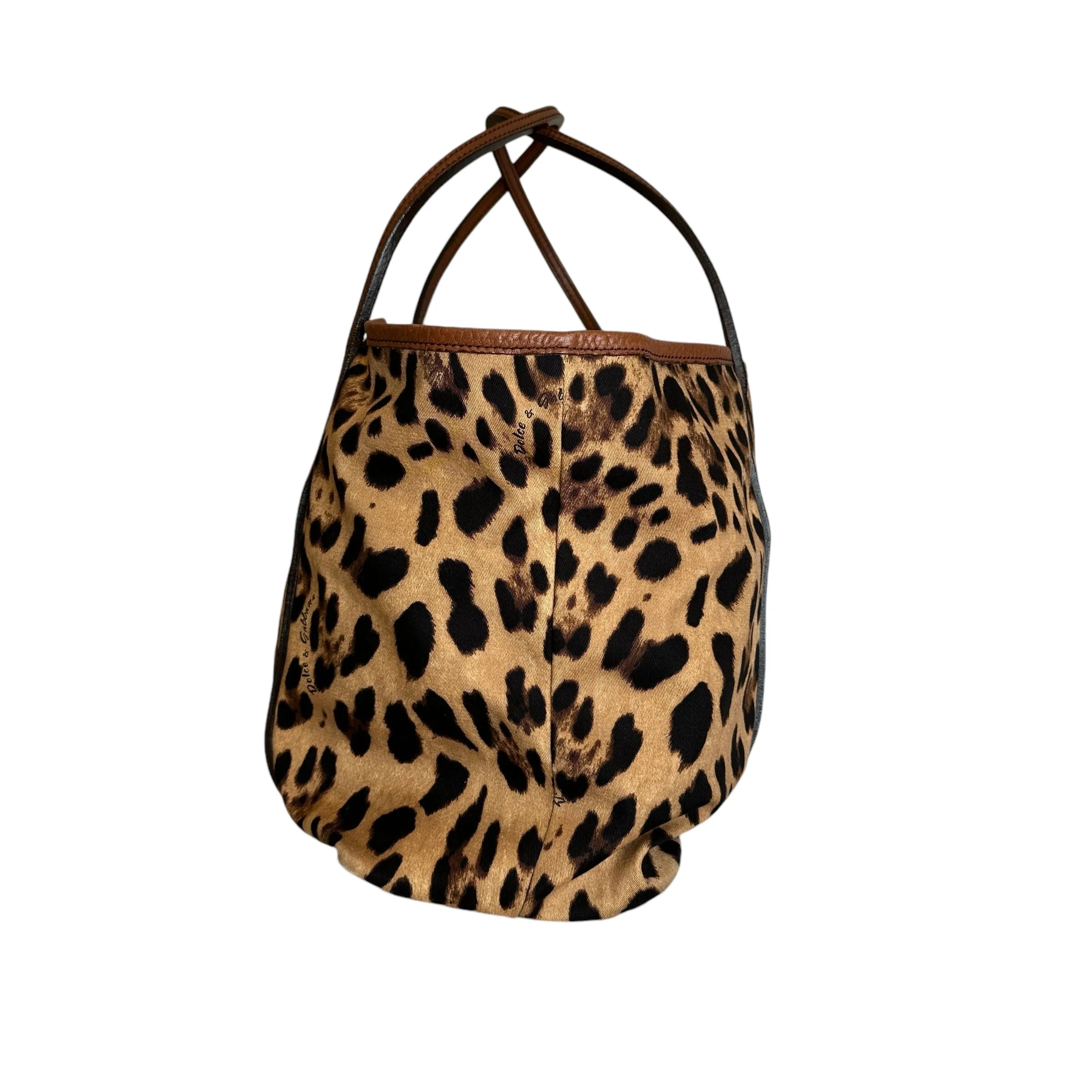 Leopard Canvas Tote