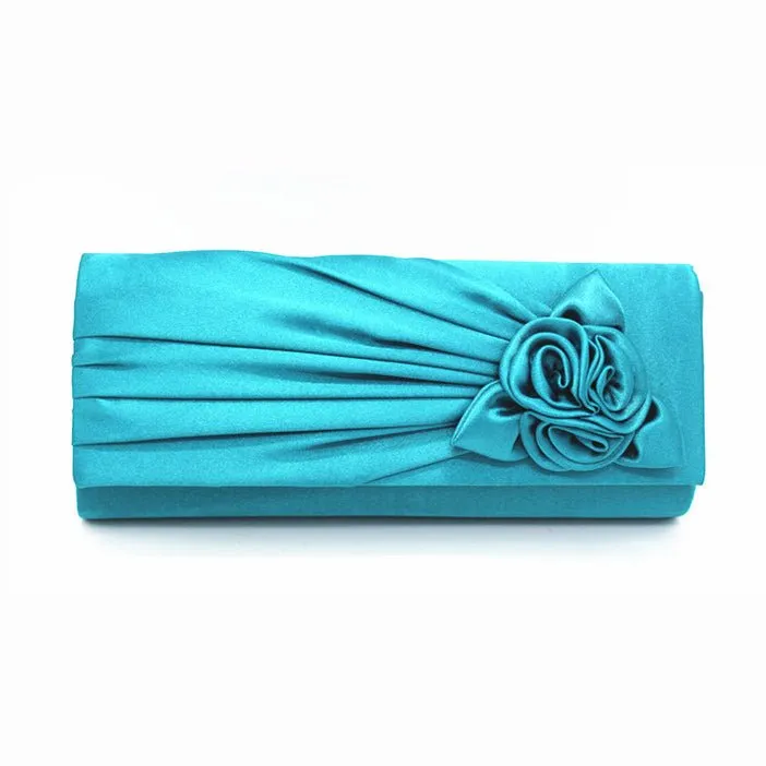 Luxy Moon Women Flower Long Evening Bag for Weddings