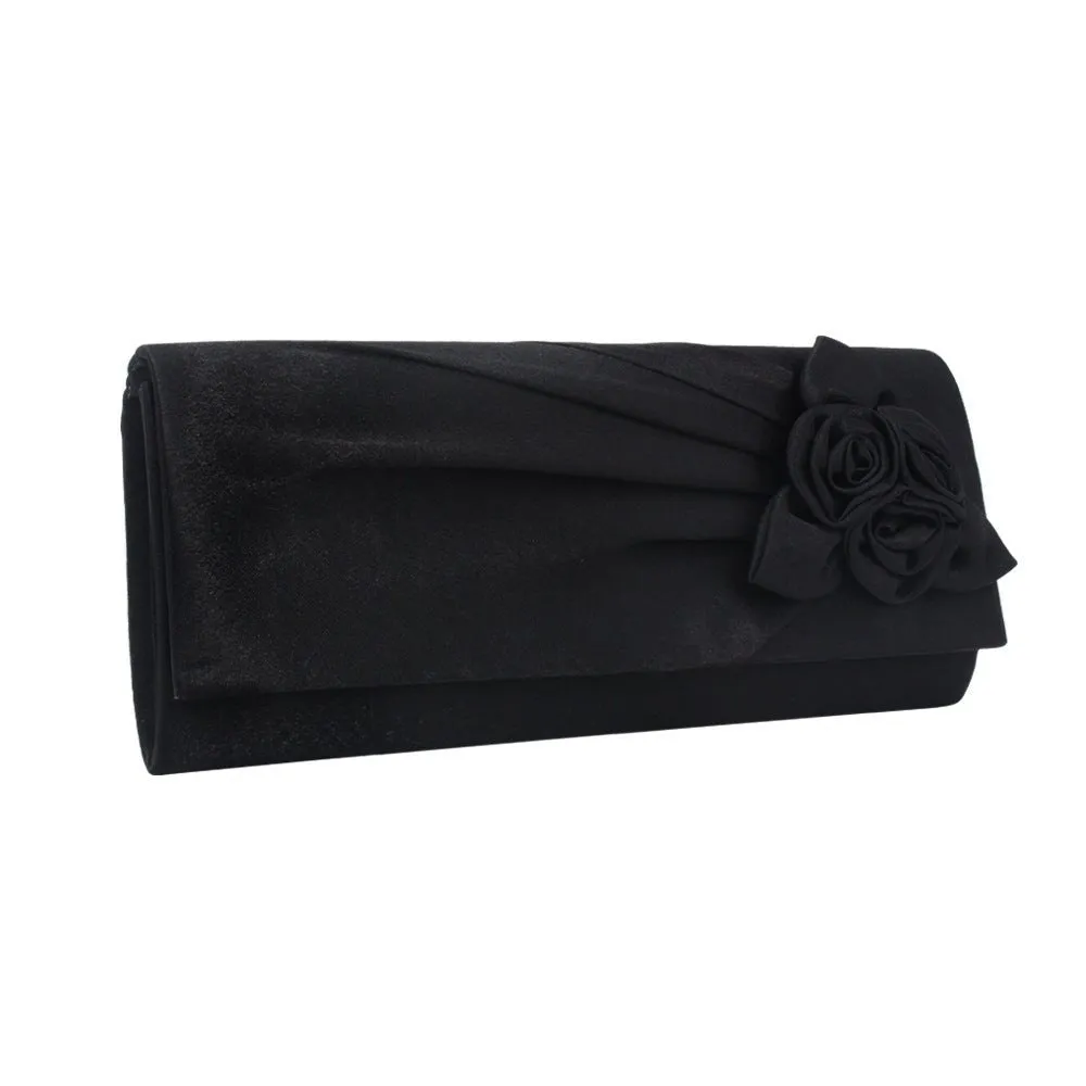 Luxy Moon Women Flower Long Evening Bag for Weddings