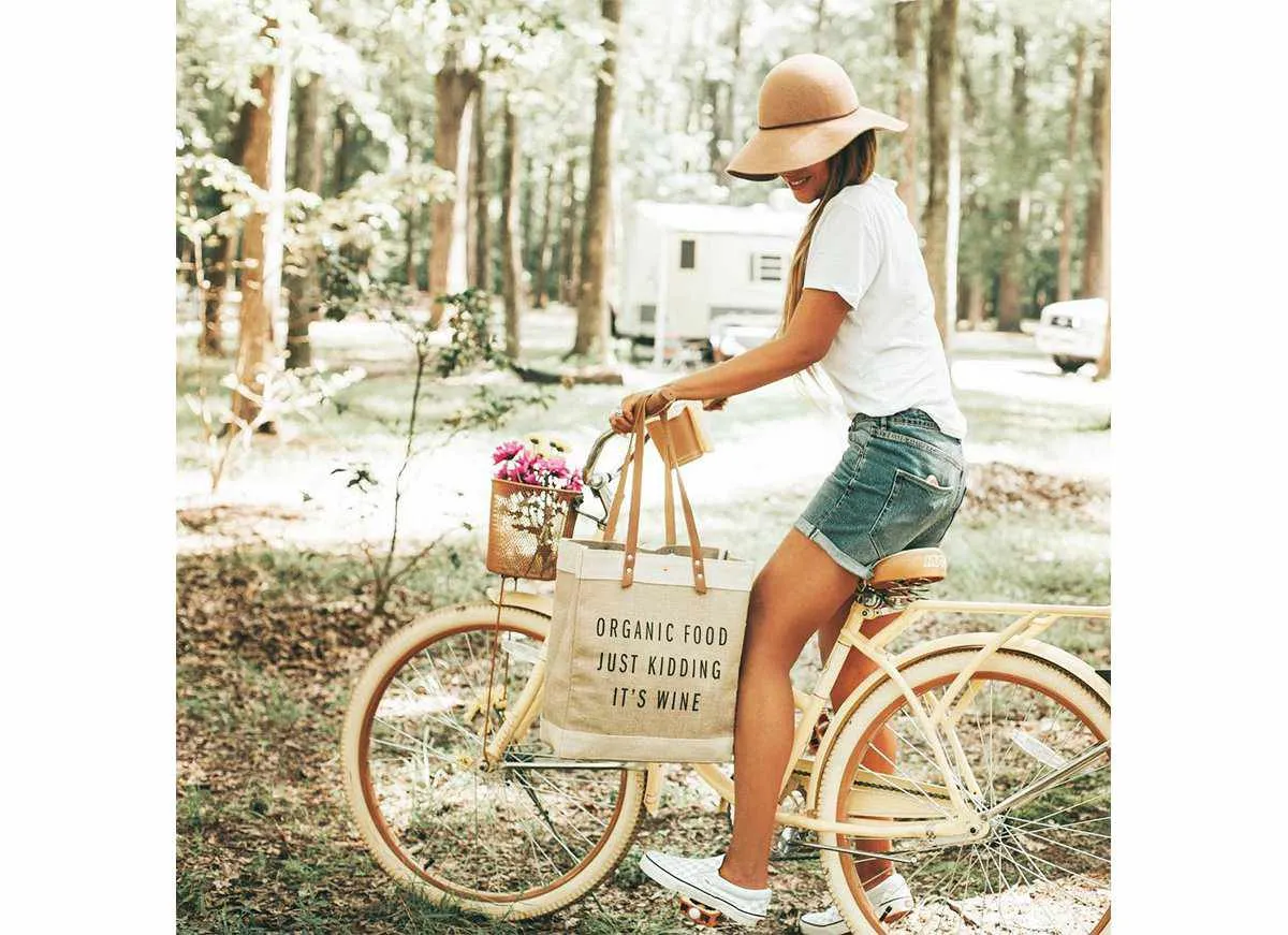 Market Tote in Natural - Wholesale