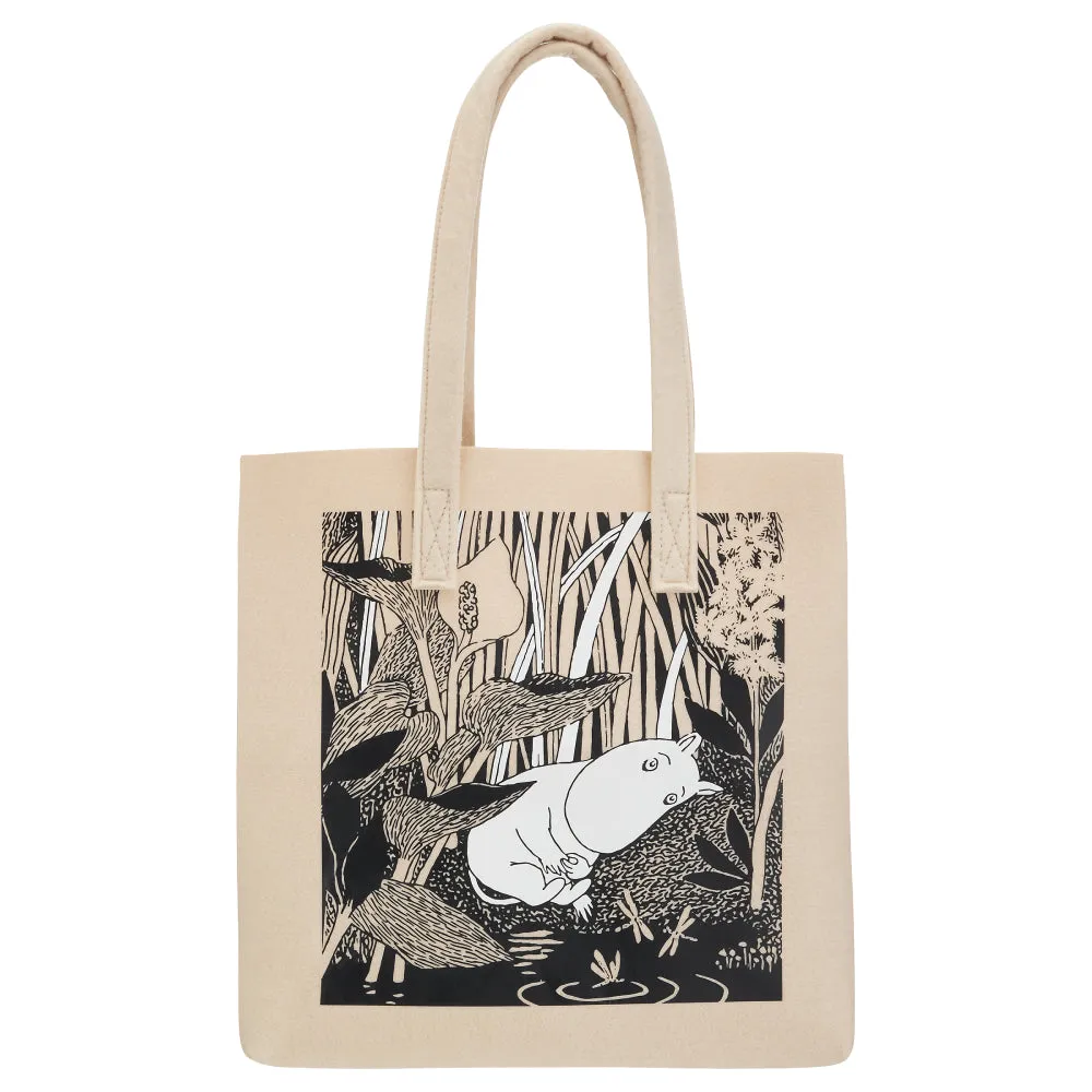 Moomin Pond Tote Bag 40x40cm - Muurla