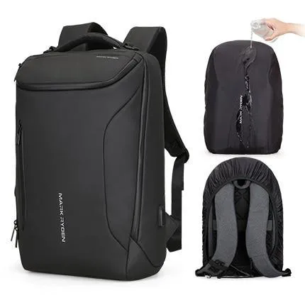 Multifunctional Anti-thief Fashion Backpack 15.6 inch Laptop USB Charging Travel Bag