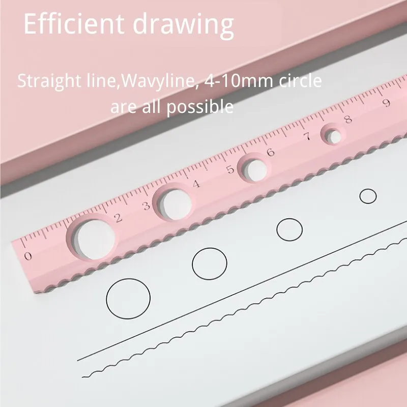 Multifunctional Stationery Pencil Geometry Tool