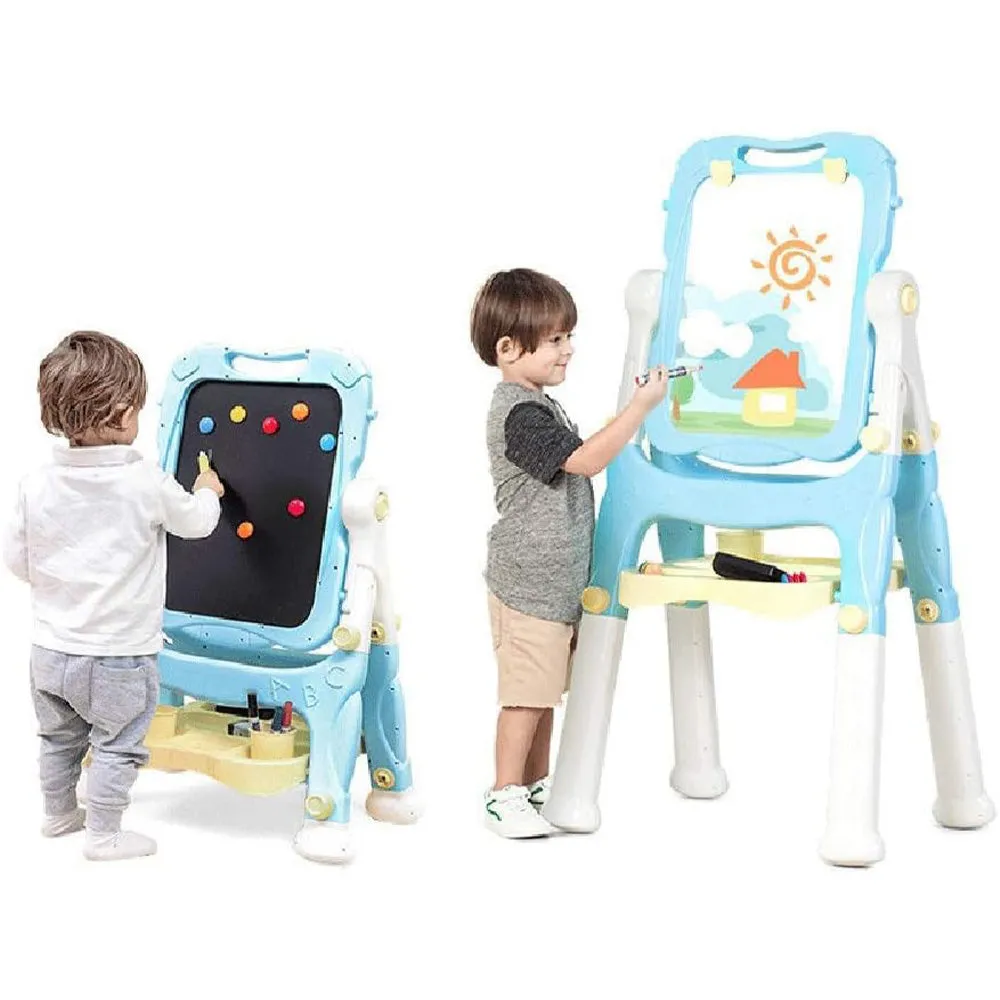 (NET) Double-sided Dust-free Children's Large Drawing Board