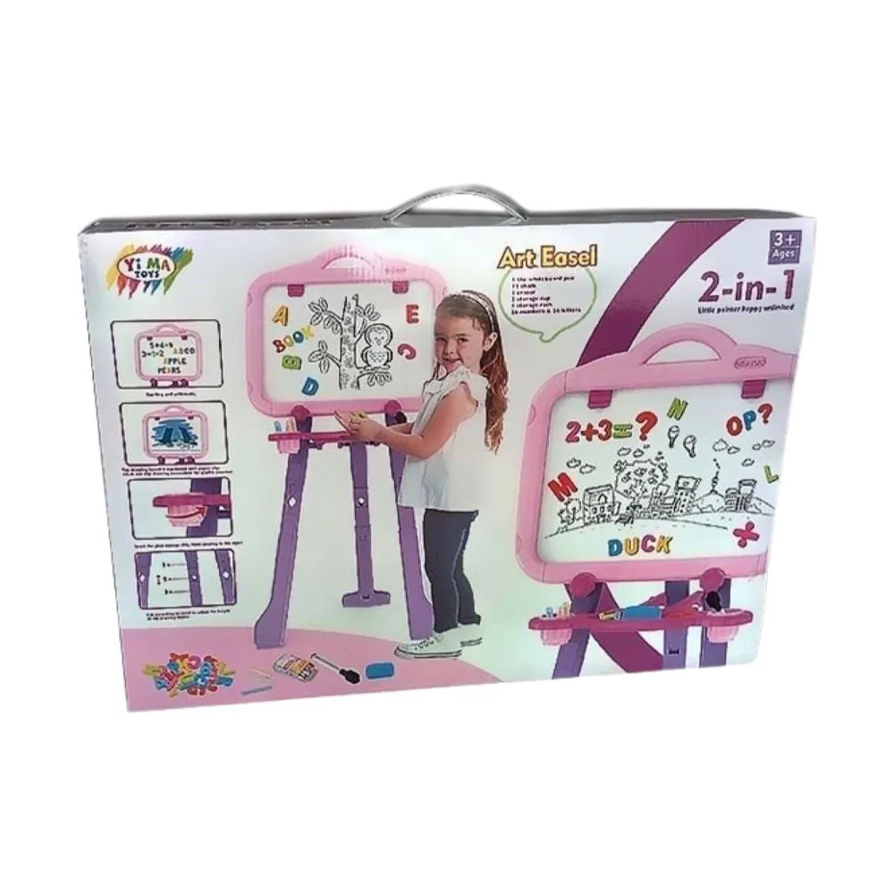 (Net) Educational Double-Sided Magnetic Drawing Board for Kids