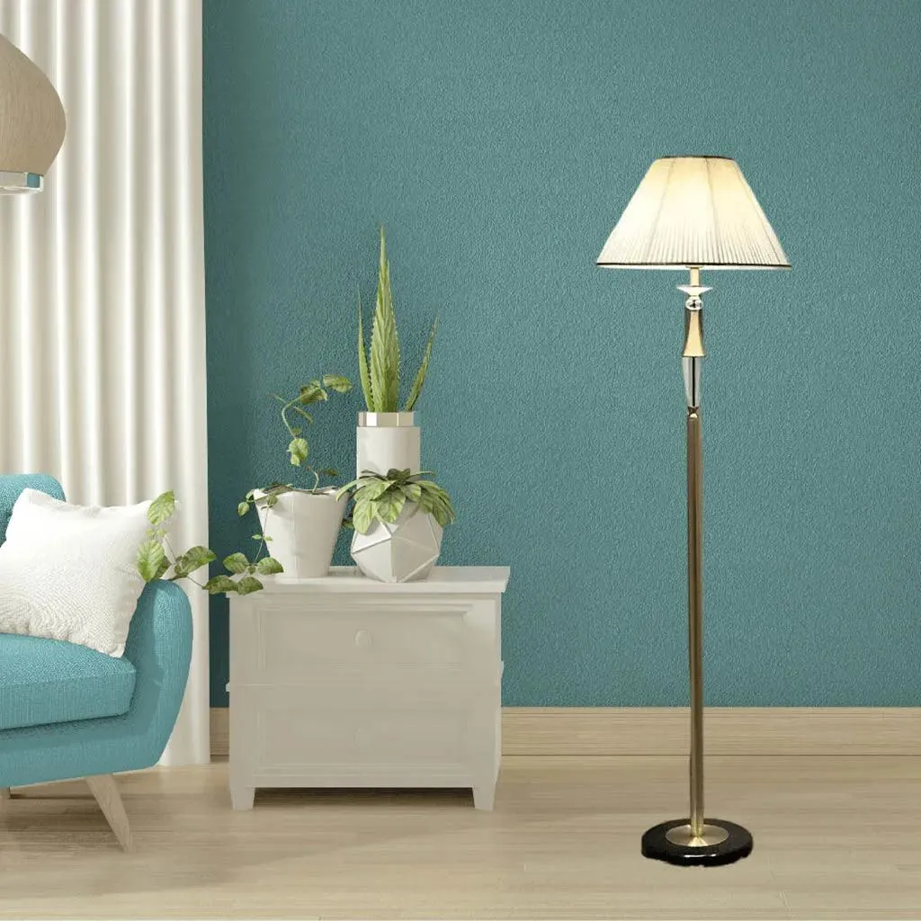 Nostalgia Beam Golden Finish Floor Lamp (F9675)