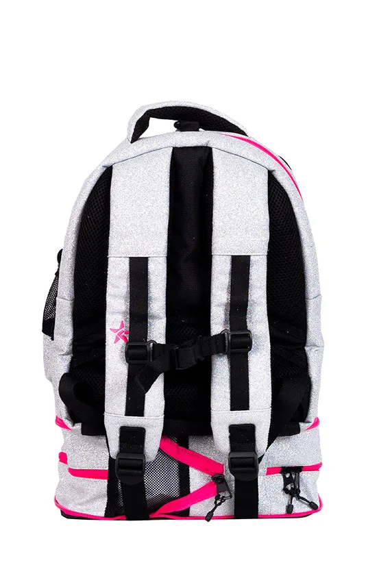 Opalescent Rebel Baby Dream Bag with Pink Zipper