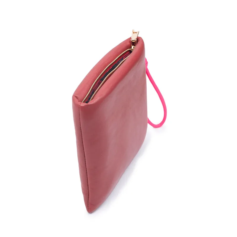 PILLOW CLUTCH | CHERRY