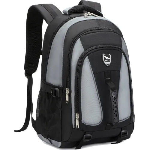 Power Laptop Backpack Rucksack School College Work Travel Bag - 52 cm Multicolour