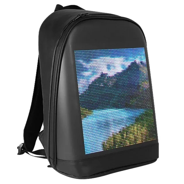 Premium Backpack with LED Display - Stay Connected, Stay Trendy