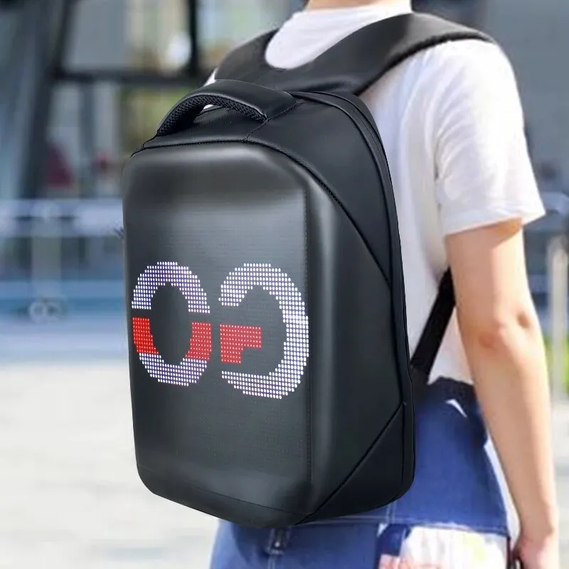 Premium Backpack with LED Display - Stay Connected, Stay Trendy