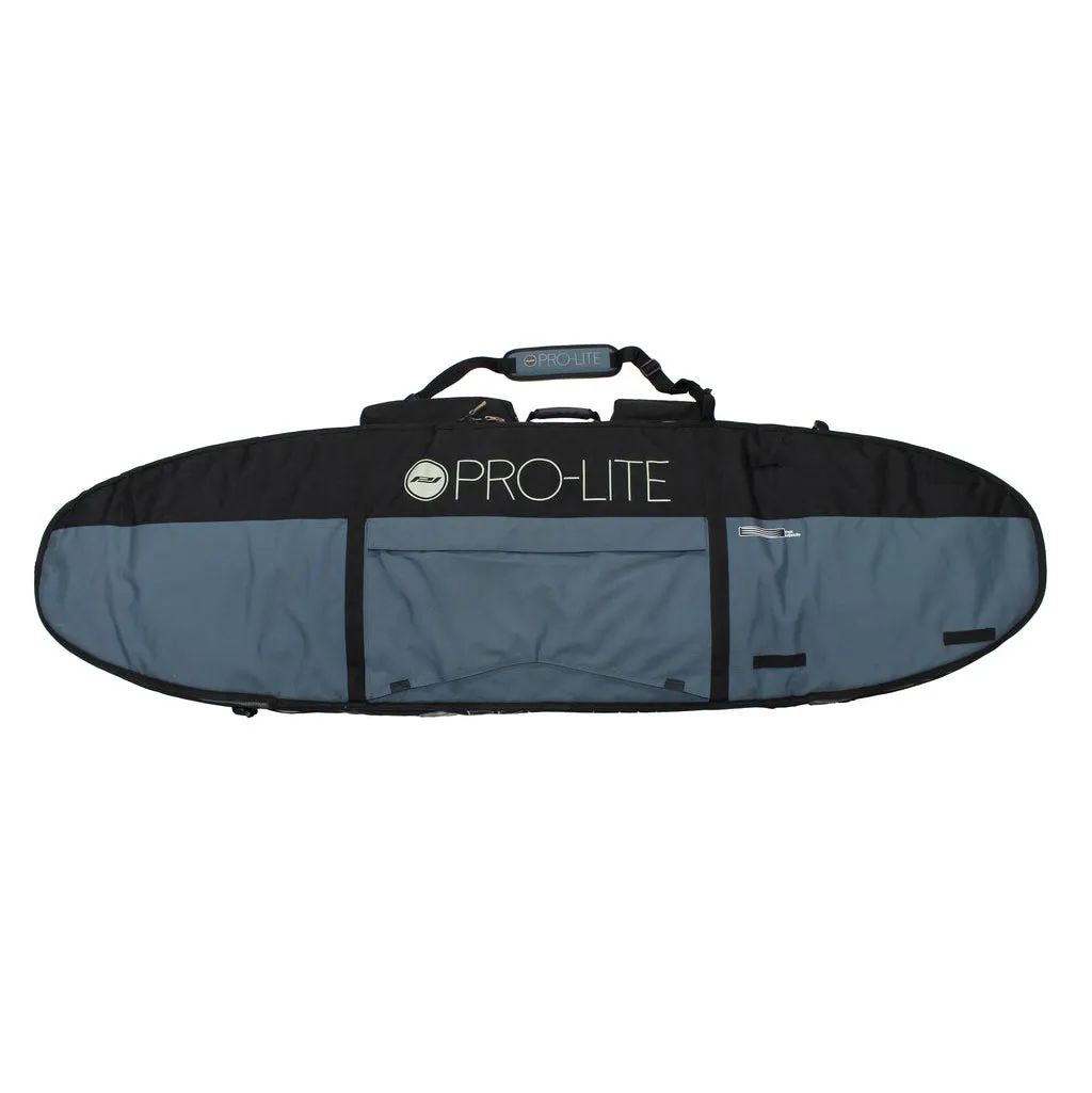 Pro-Lite Board Bag - Finless Coffin Double 6'6 to 7'0 (2-3 boards) navy/black