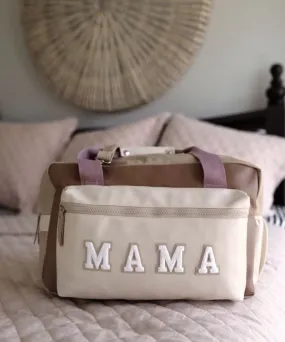 Purple, Mama Travel Bag