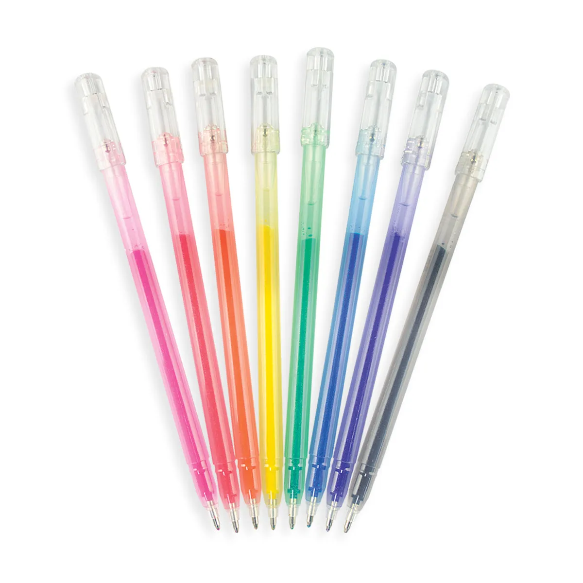 Radiant Writers Glitter Gel Pens - Set of 8