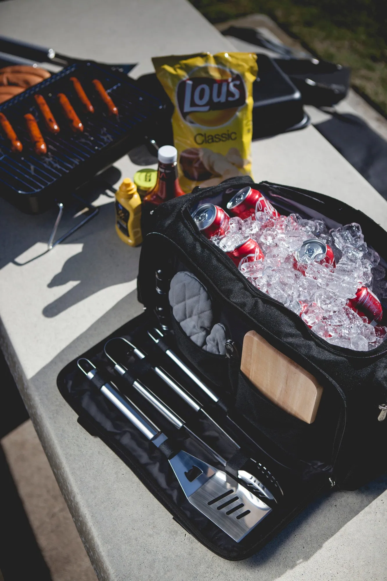 San Francisco Giants - BBQ Kit Grill Set & Cooler