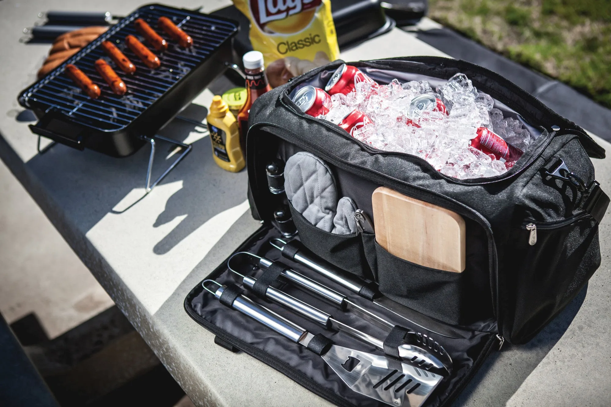 San Francisco Giants - BBQ Kit Grill Set & Cooler