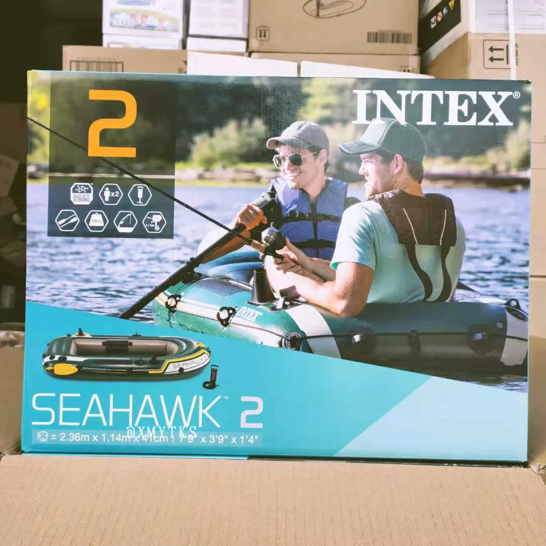 Seahawk Crew High quality Gaint Inflatable Canoe Rowing Air Fishing Boat