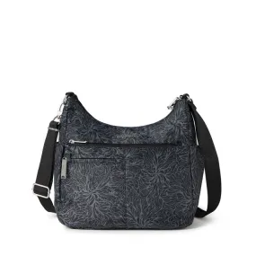 Securtex Anti-Theft Free Time Crossbody Midnight Blossom