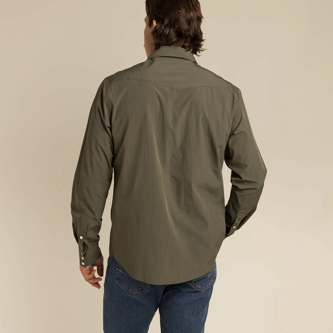 Sendero Provisions Confluence Tech Shirt in Desert Sage