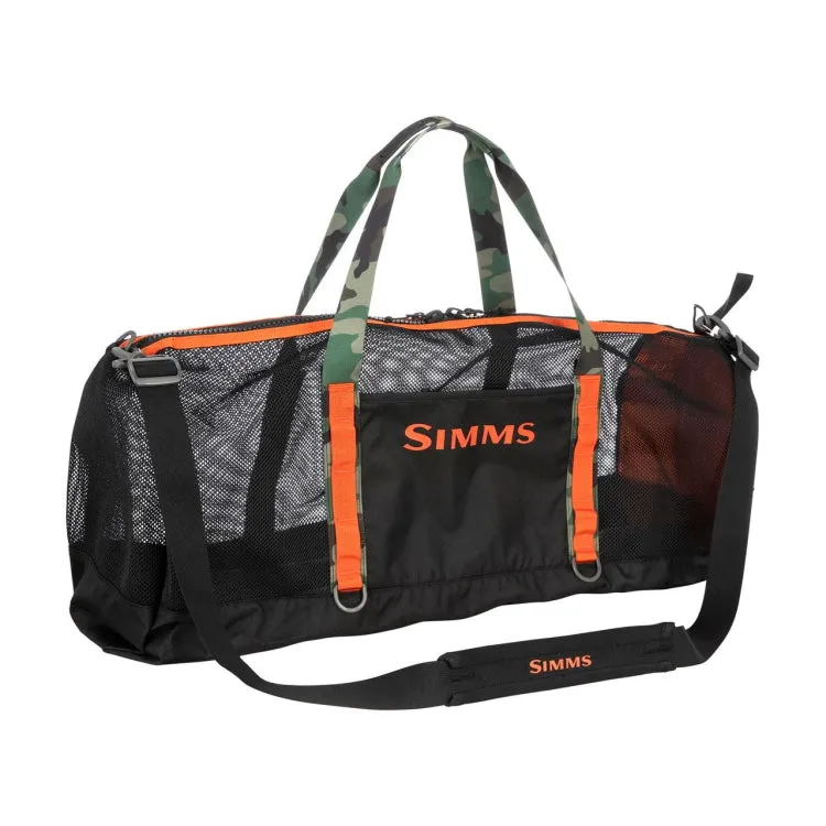 Simms Mesh Duffel Bag - Black