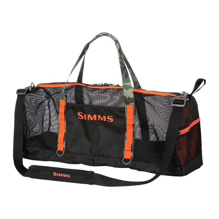 Simms Mesh Duffel Bag - Black