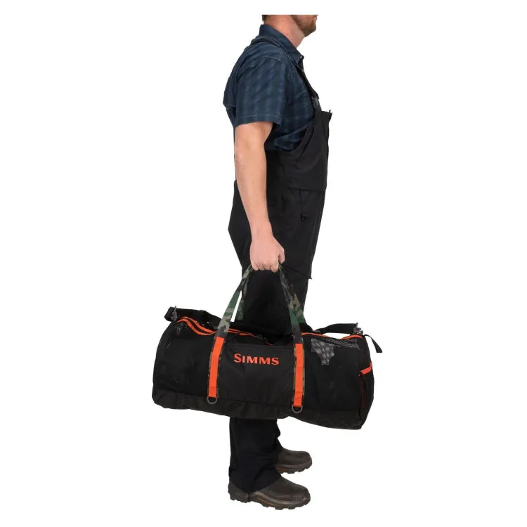 Simms Mesh Duffel Bag - Black