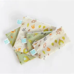 Small Reusable Snack Bags - Happy Campers